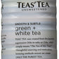 Teas Tea Unsweetened Green + White, 16.9 Fl Oz (Pack of 12)