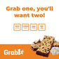 Grab1 Rocky Road Protein Bars | 10 Grams Protein (2 Pack - 10 Bars) Controls Hunger | Certified Kosher | Low Calorie | Perfect For Snacking | Meal Replacement