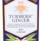 Vosges Haut-Chocolat Turmeric Ginger Chocolate Bar, 3oz - Gourmet Dark Chocolate with Exotic Flavors