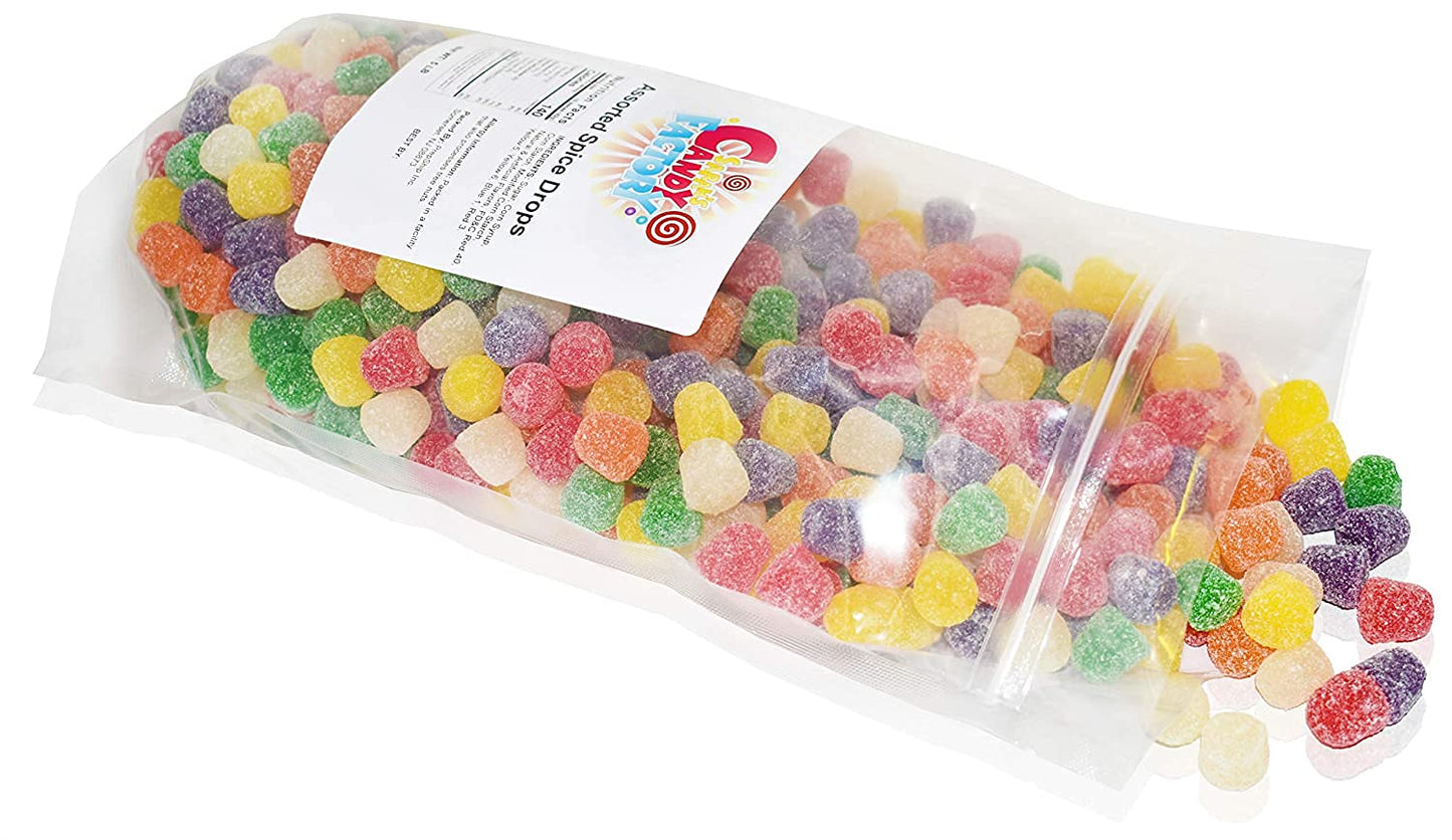 Sarah'S Candy Factory Assorted Spice Drops (5 Lbs In Bag)