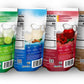 Klass Aguas Frescas | Drink Mix Mexican Variety Pack | Horchata Limeade Hibiscus & Tamarind Drinks | Flavors From Natural Sources, No Artificial Flavors, With Vitamin C (Makes 7 To 9 Quarts) 14.1 Oz Family Pack (4-Pack)