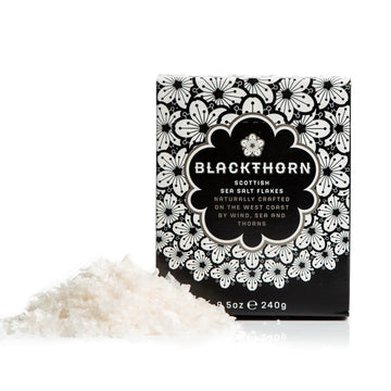 Blackthorn Scottish Gourmet Sea Salt Flakes - Natural And Unrefined - Sustainable Production - Mineral Rich Vegan - 8.5 Ounce (2
