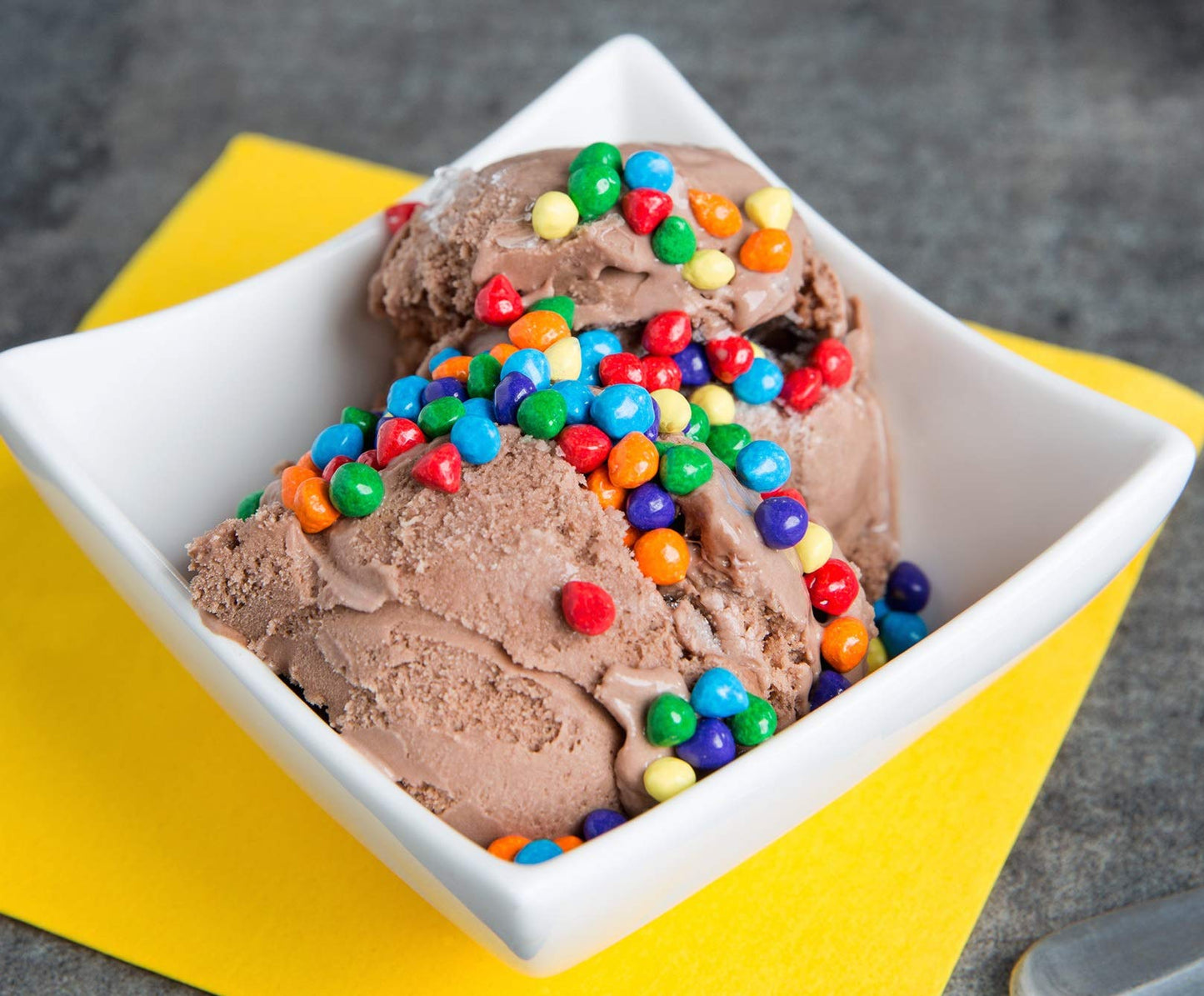 Dutch Treat Mini Chocolate Meteor Balls Candy Ice Cream Topping - 8 oz.