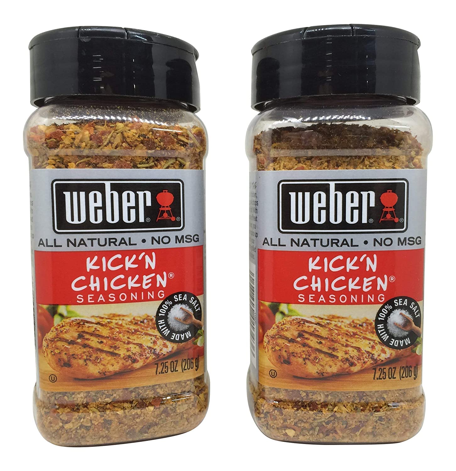 Weber Kick 'N Chicken Seasoning - 7.25 Ounce (2 Pack)