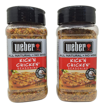 Weber Kick 'N Chicken Seasoning - 7.25 Ounce (2 Pack)
