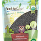 Food To Live Organic Black Sesame Seeds, 2 Pounds Non-Gmo, Raw Unhulled Kala Til Seeds, Unroasted, Kosher, Vegan, Bulk. Good Source Of Calcium, Iron And Dietary Fiber. For Sesame And Tahini Paste.