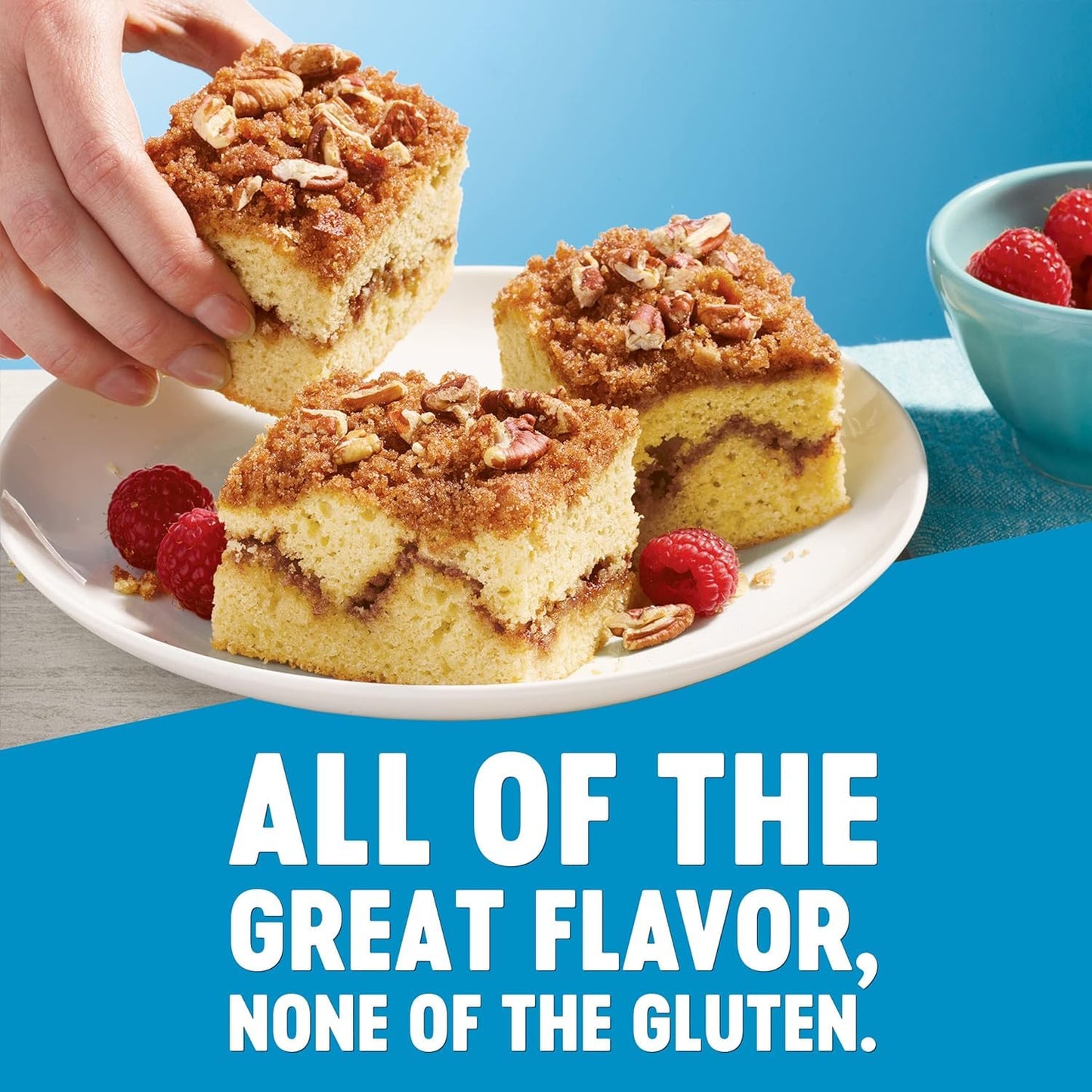 Krusteaz Gluten Free Cinnamon Crumb Cake, 20 Oz