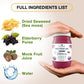 Trueseamoss Wildcrafted Irish Sea Moss Gel - Made With Dried Seaweed & Fresh Sea Vegetables, Seamoss- Made In Usa (Elderberry, P