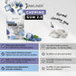 Jawliner Fitness Chewing Gum (2 Months Pack) Jawline Gum- Sugar Free Blueberry Gum- Jawline Exerciser For Mewing And Shapen The