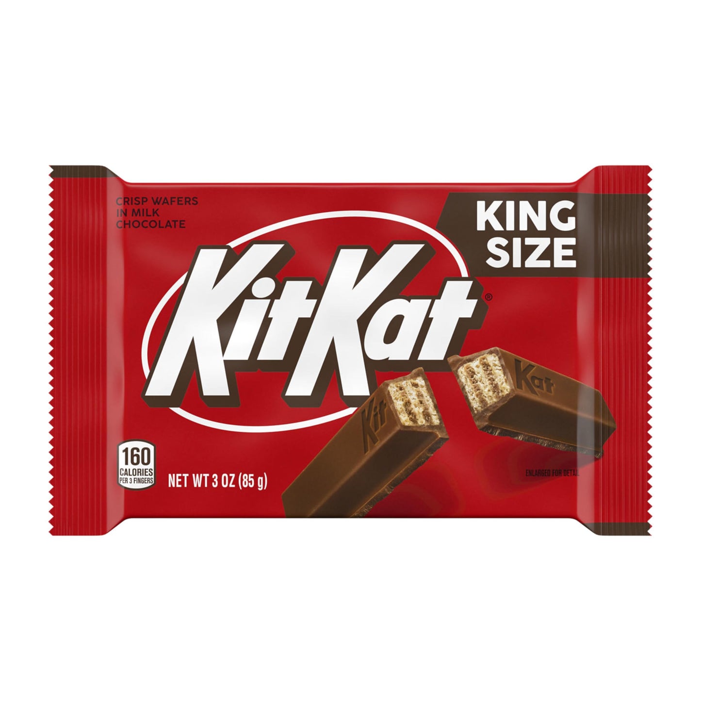 Kit Kat Milk Chocolate Wafer King Size, Halloween Candy Bars, 3 Oz (24 Count)
