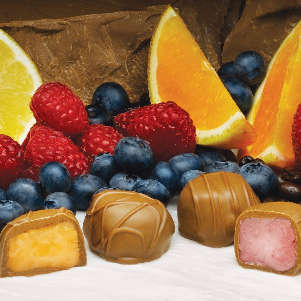 Philadelphia Candies Milk Chocolate Covered Assorted Creams (Soft Center Chocolates), 1 Pound Gift Box