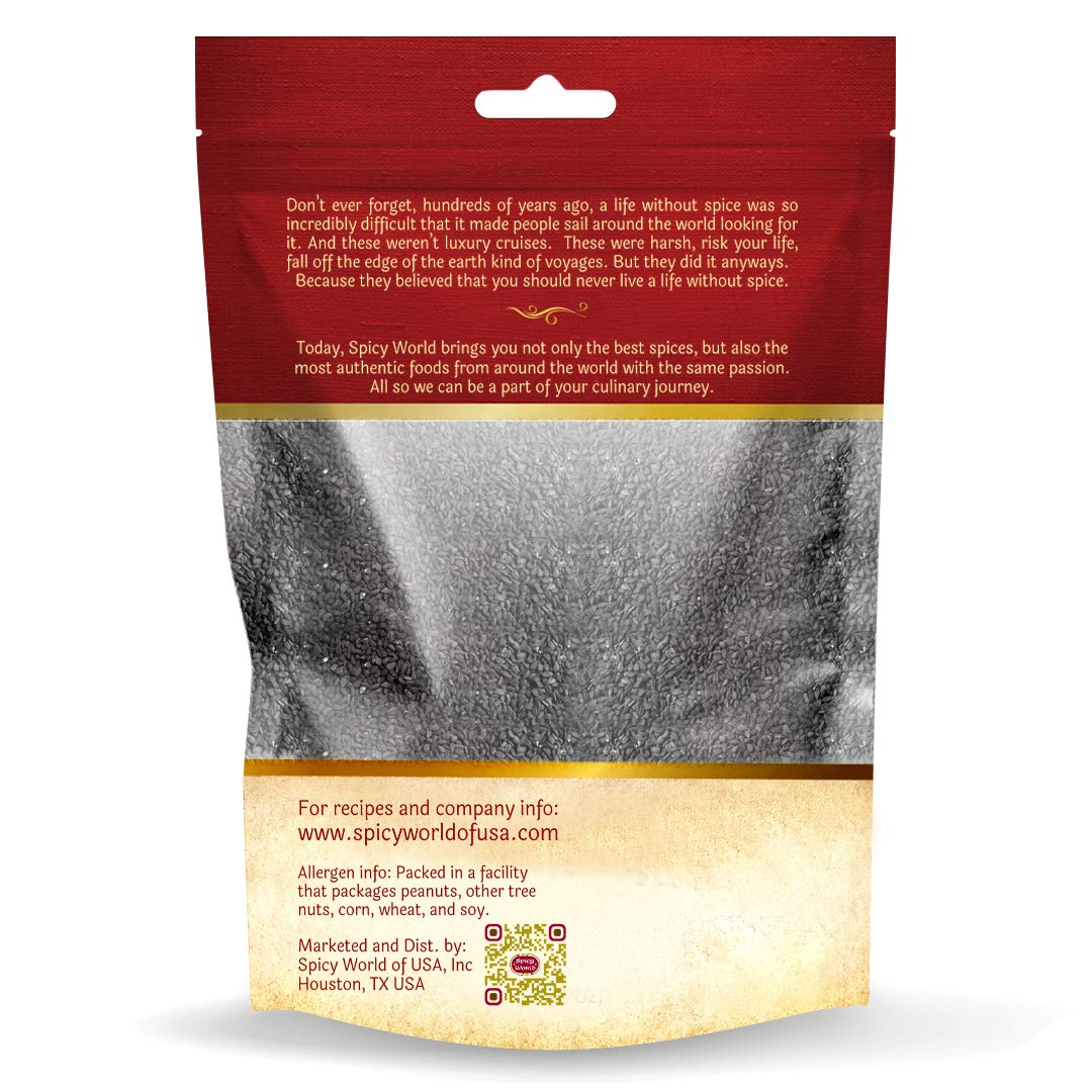Spicy World Kalaunji (Onion Seeds/Nigella Sativa/Black Seeds) 7-Ounce Bag