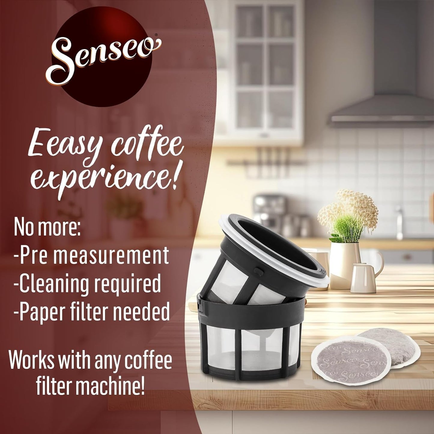 Senseo Dark Roast Coffee Pods For Coffee Makers, Strong, 160 Count (Pack Of 10)