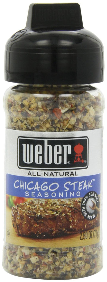 Weber Grill Seasoning Chicago Steak, 2.5-Ounce (Pack Of 6)