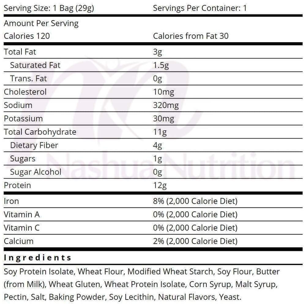 Weight Loss Systems Protein Pretzel Twists, 12g Protein, Low Calorie, Low Fat, Low Carb, High Fiber, Kosher, KETO Diet Friendly,