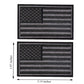 2 Pieces Tactical Usa Flag Patch Green  Blue American Flag Us United States Of America Military Uniform Emblem Patches
