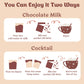 Craftmix Cozy Hot Chocolate Mix - 12 Individual Hot Cocoa Packets - Instant Hot Chocolate Drink - Made With Real Cocoa - Vegan,