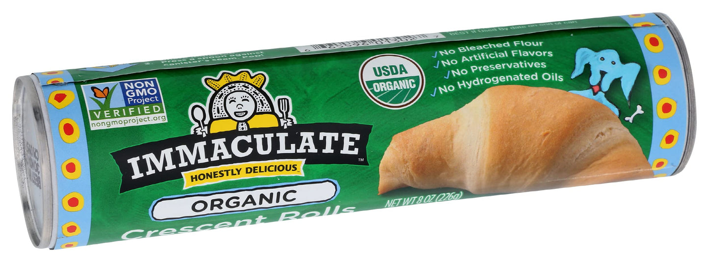 IMMACULATE BAKING COMPANY Organic Crescent Roll, 8 OZ