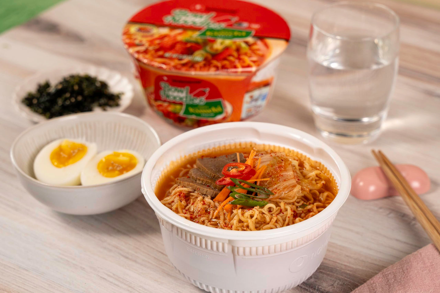 Nongshim Ramen Noodles  Gourmet Instant Ramen bowl  enhanced Microwavable Noodle Soup  Kimchi  3.03 Ounce (Pack of 12)