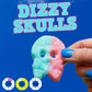 Swedish Candy Bubs Mix - 1 Pound Bag With 6 Flavor Variety, Sweet & Sour Skulls, Ovals & Tutti Frutti Rombs