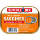 Bumble Bee Sardines in Louisiana Hot Sauce, 3.75 oz Tin - Wild Caught, Gluten Free, Keto, Kosher