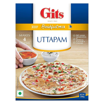 Gits Instant Mix Box - 600Gm (Pack Of 3 X 200Gm) | Ready To Cook Indian Breakfast/Lunch/Dinner/Snack Meal | No Artificial Colors