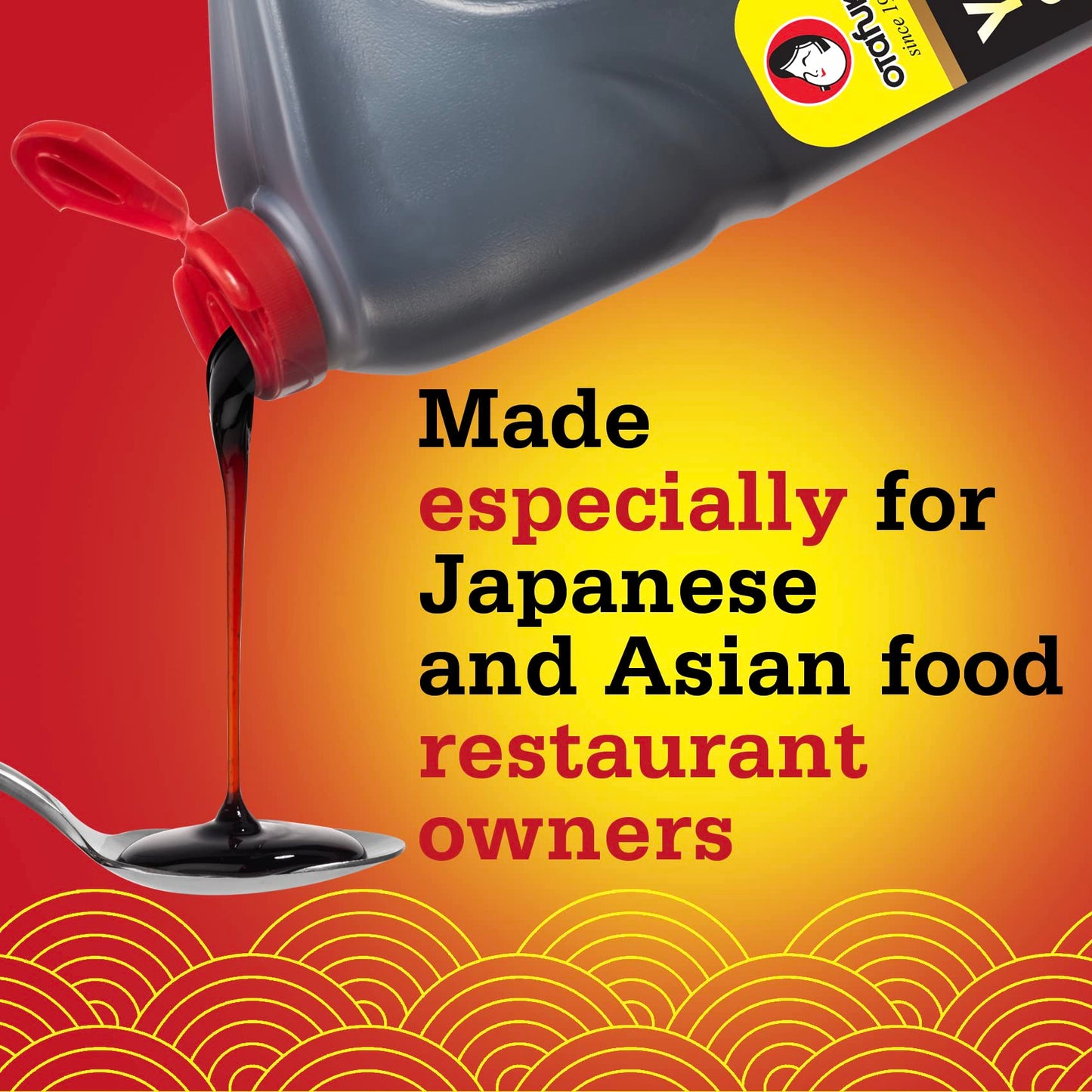 Otafuku Yakisoba Sauce for Stir Fry Noodles, Vegan, Authentic Umami Flavor, 81.5 Oz (1/2 Gallon)