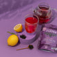 JusTea Loose Leaf Purple Tea | Low Caffeine | Fair Trade | Non-GMO | 2.1oz Refillable Pouch