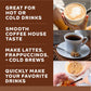 Coffee Snax Cold Brew Coffee Concentrate, Unsweetened Black Coffee Concentrate With No Added Sugar (Bulk 96 Servings Bottle)