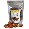 Fusion Select 16 Oz Dried Star Anise - Whole Badian Spice for Oriental & Indian Dishes & Recipes - Natural Herbs & Seasoning for
