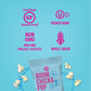 BOOMCHICKAPOP Real Butter Popcorn, 4.4 oz Pack of 12, 20818780015039