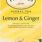 Twinings Lemon & Ginger Herbal Tea Bags, 25 Count, TNA85145