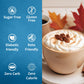 Syruvia Sugar-Free Butter Pecan Coffee Syrup - 25.4 fl oz Premium Coffee Flavoring Syrup - 0 Calorie- Kosher Coffee Syrups, Glut