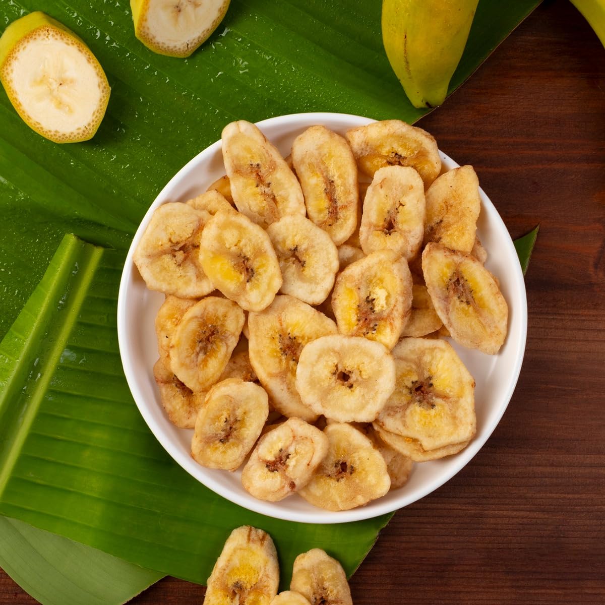 Sweetened Banana Chips, Banana Chips Healthy Snack Option, Perfect Banana Chips Sweetened For Eating, Elevate Your Healthy Lifes