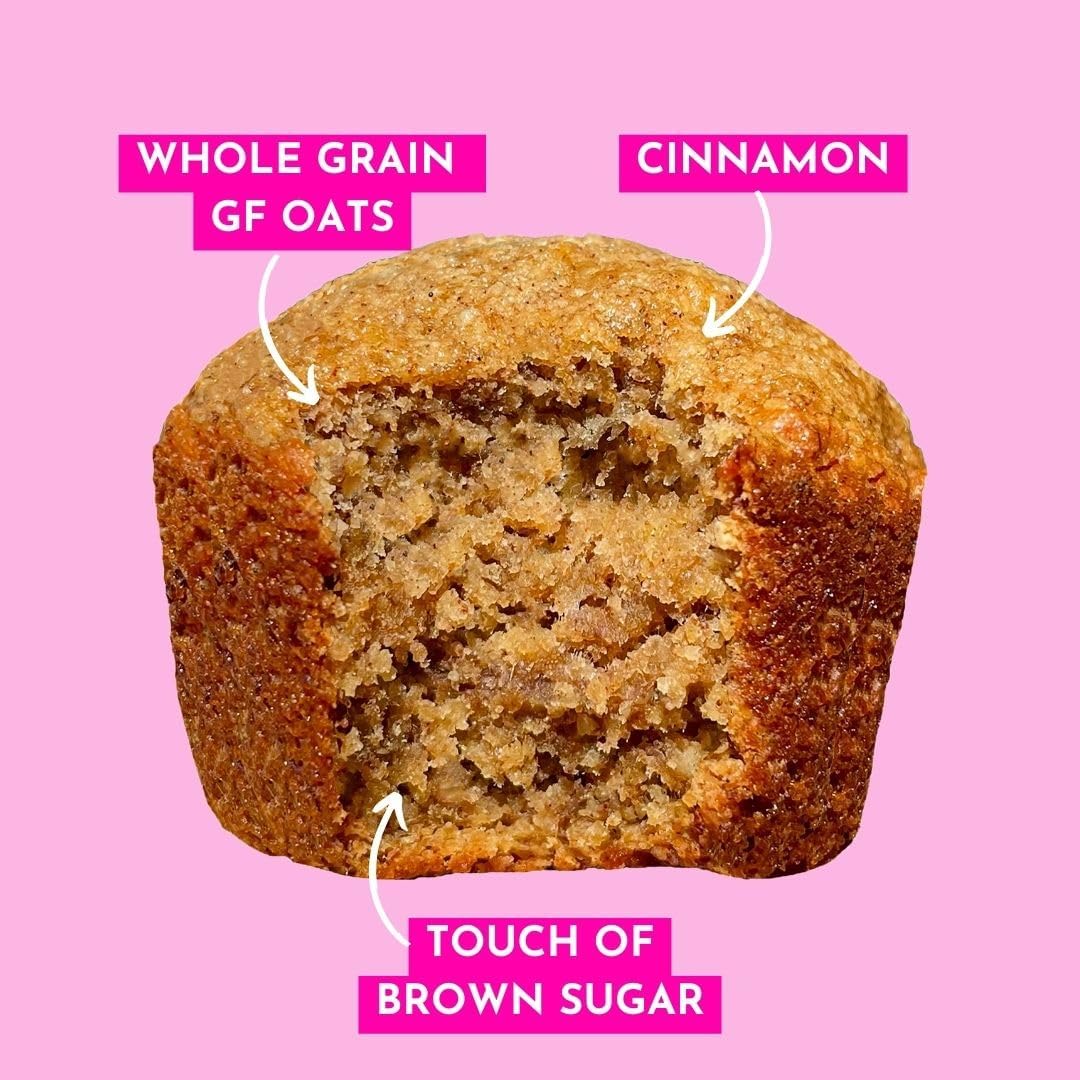 GoNanas Original Oat Flour Banana Bread Mix, Suitable for Plant Based Vegan Diets, Gluten Free Dairy Free Snacks, Healthy Snacks