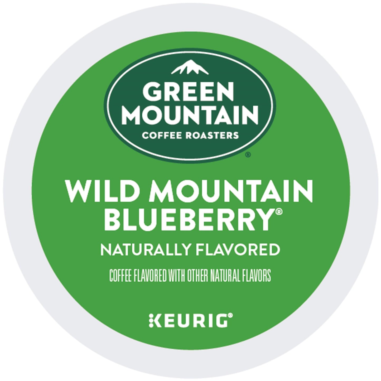 Green Mountain Coffee, Wild Mountain Blueberry, Single-Serve Keurig K-Cup Pods, Light Roast, 48 Ct (2 Boxes of 24 Pods)