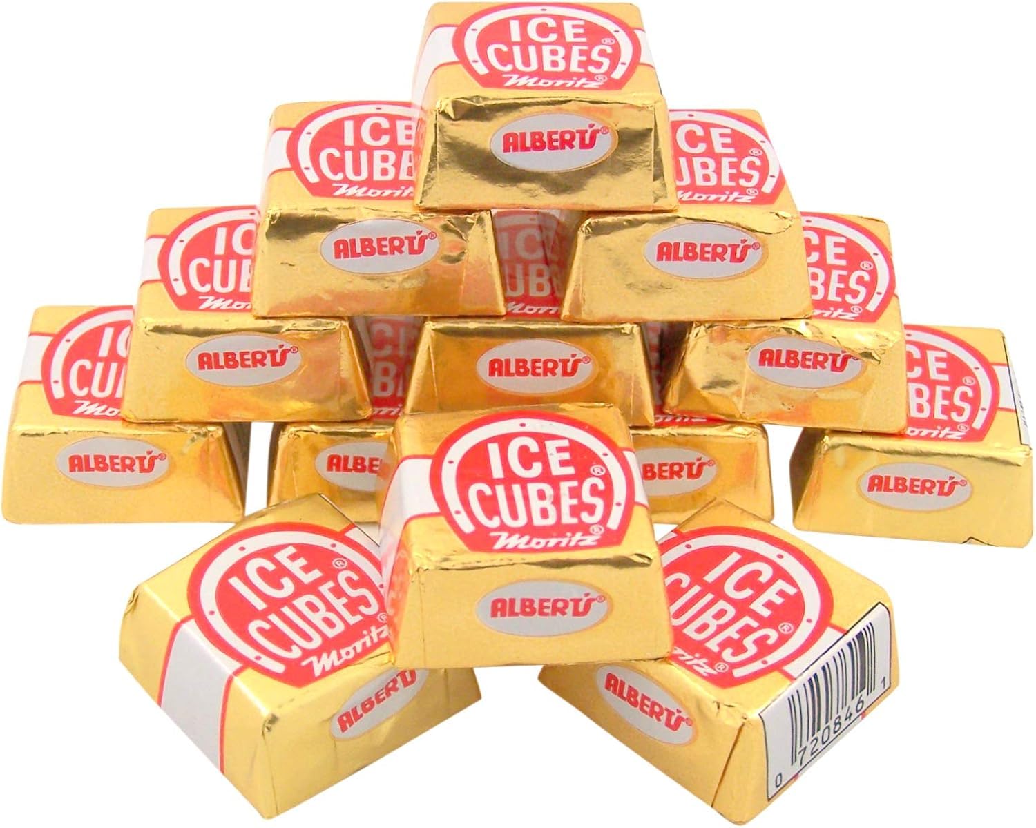 Albert's Ice Cubes: Mortiz's Delightful Old-Fashioned Chocolate Candy in Delicious Bulk (60)