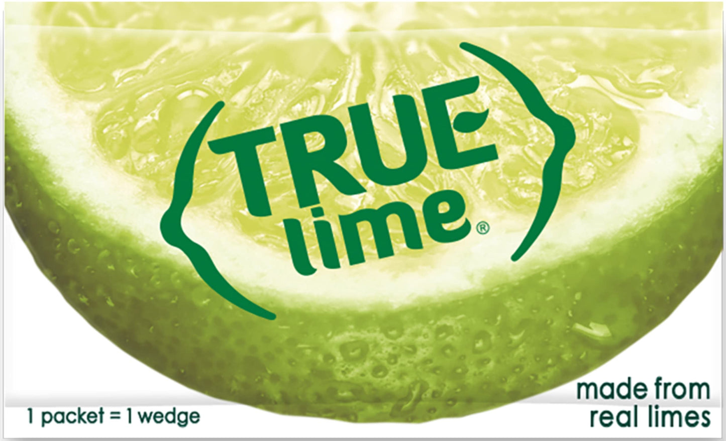 True Lime, Unsweetened Crystallized Lime (Pack Of 2 Boxes, Total 64 Individual Packets)
