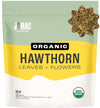 J MAC BOTANICALS Organic Hawthorn Leaf and Flower Dried Herbs 16 oz
