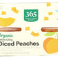 365 by Whole Foods Market, Organic Diced Peaches, 16 Ounce