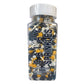 Sentovac Graduation Sprinkles Black Gold Sliver White Mix Edible Sprinkle Graduation Season Theme For Cake Decorating Candy Cupc