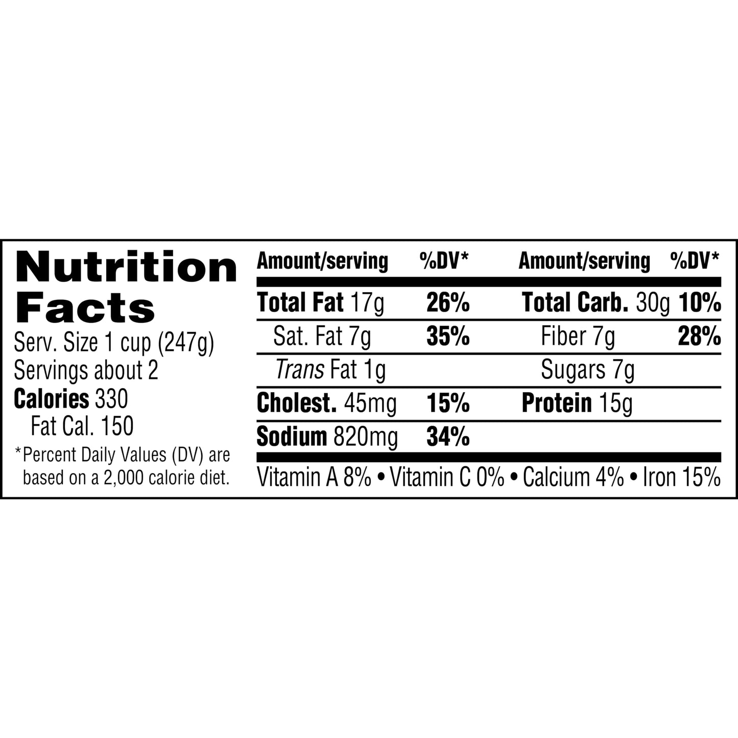 STAGG Chipotle Beef Chili with Beans, 15oz, 12 Pack, 1 Count (Pack of 12)