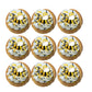 Sprinkle Deco Edible Confetti Sprinkles 6oz - BumbleBee Yellow Black White for Cake, Cookie, Cupcake, Ice Cream, Donut