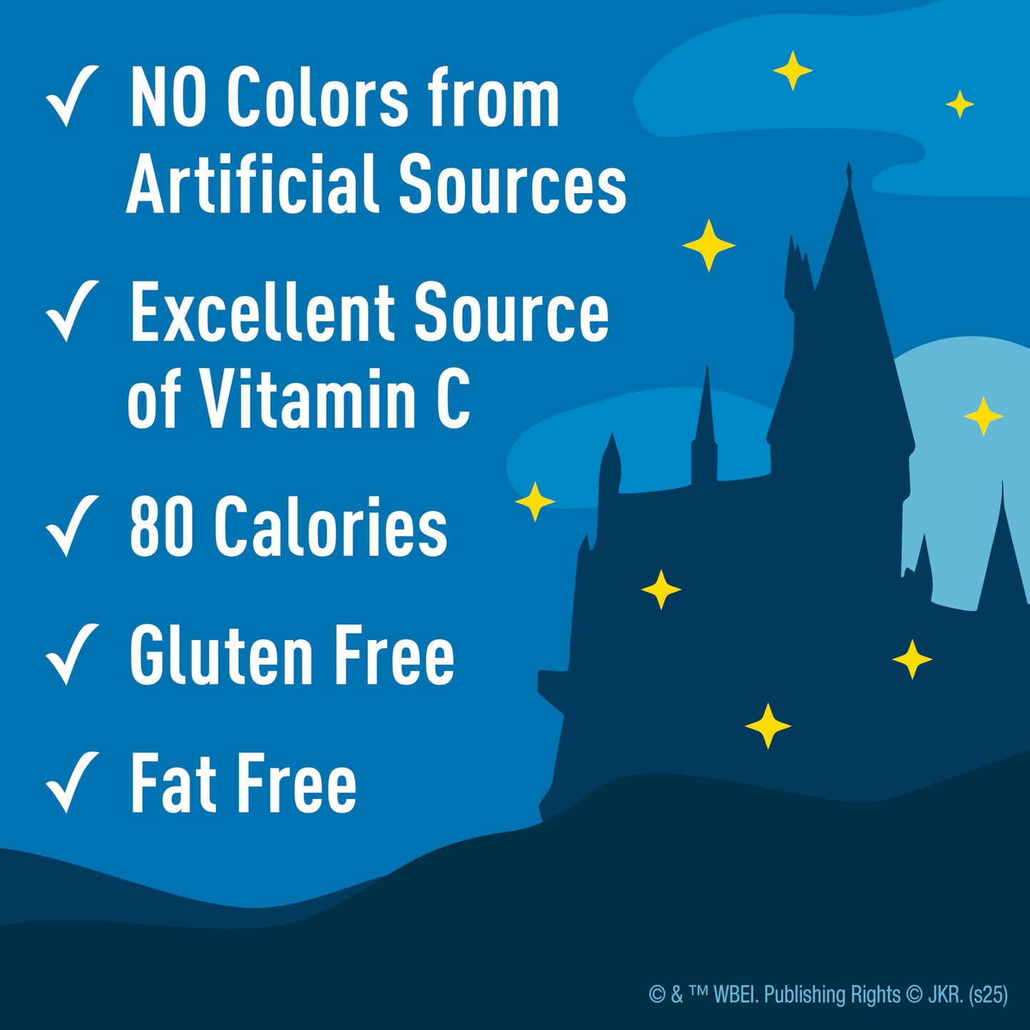 Harry Potter Fruit Flavored Snacks, Fat Free and Gluten Free, 8 oz, 10 Pouches