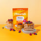 Flourish Protein Pancake & Waffle Mix, No Added Sugar, High Protein & Fiber, Buttermilk Flavour, 430 g (2 Pack)