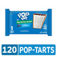 Pop-Tart Made with Whole Grain, Toaster Pastries, Frosted Blueberry, 1.76oz (120 Count)