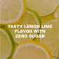 SINGLES TO GO! Drink Mix Lemon Lime, 18 Total Servings, 3 Boxes with 6 Packets Each, 0.18 Ounce (Pack of 3)