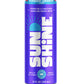 Legendary Sunshine Sparkling Energy Drink, Blueberry Lemonade, Caffeine Water, 12 Fl Oz, Pack of 12