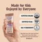 Skout Organic Chocolate Brownie Kids Snack Bars (18 Pack) | Organic Kids Snack Bars | School Snacks & Lunch Snacks | No Refined
