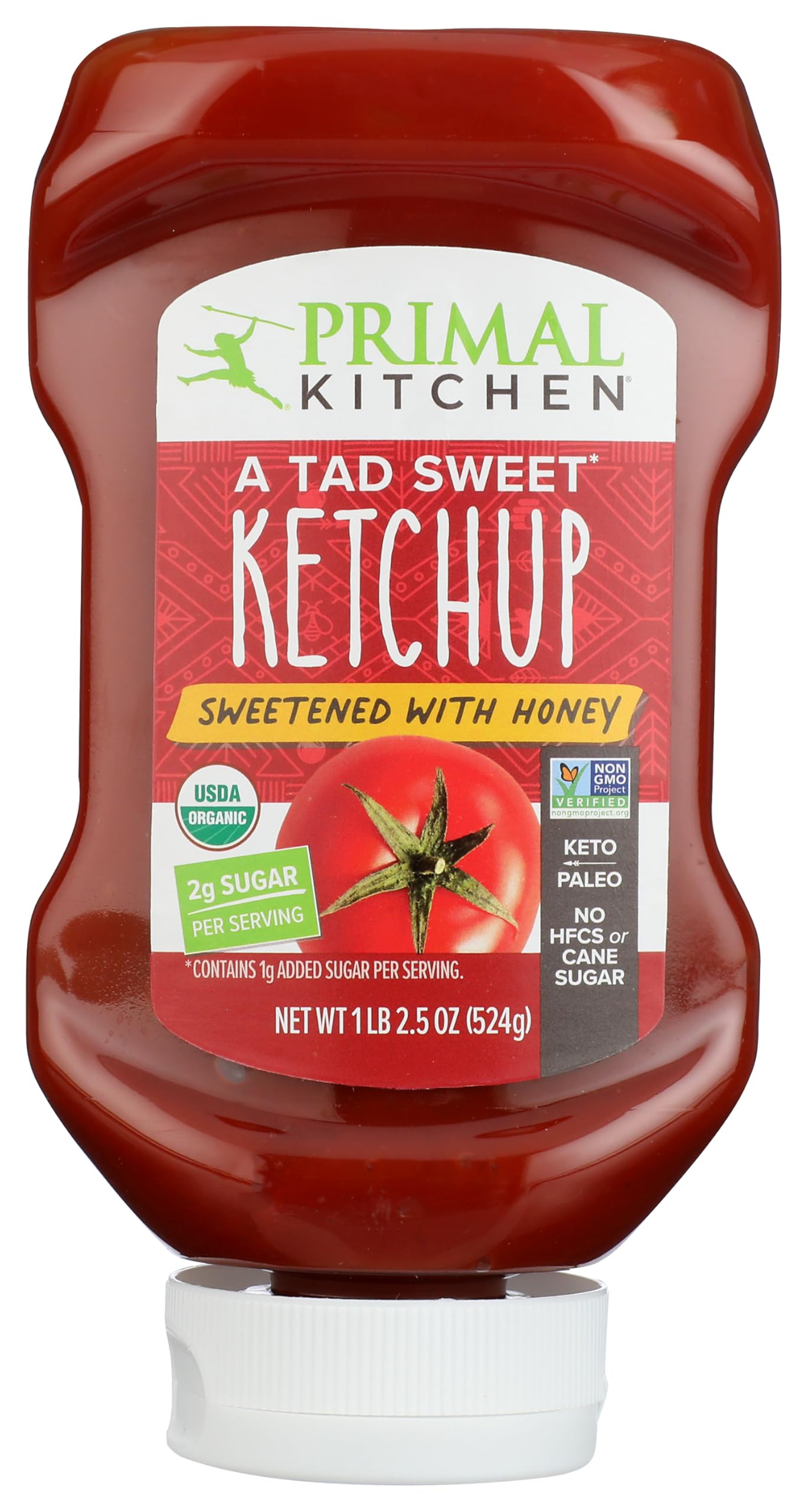 PRIMAL KITCHEN Organic Tad Sweet Ketchup  18.5 OZ
